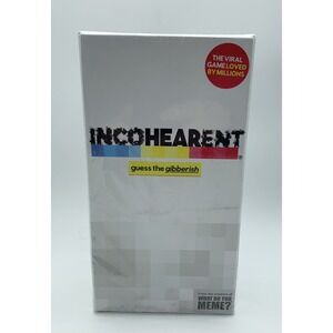 Incohearent Card Game Guess the Gibbersh -  Great Gift New Open Box